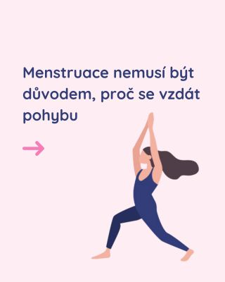 ⤵️ Možná sis dala předsevzetí a teď se bojíš, že se ti sesype v momentě, kdy dostaneš menstruaci. Máš ale na výběr. 🙂 💪🏼...